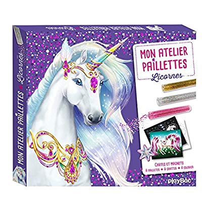 MON ATELIER PAILLETTES - LICORNES