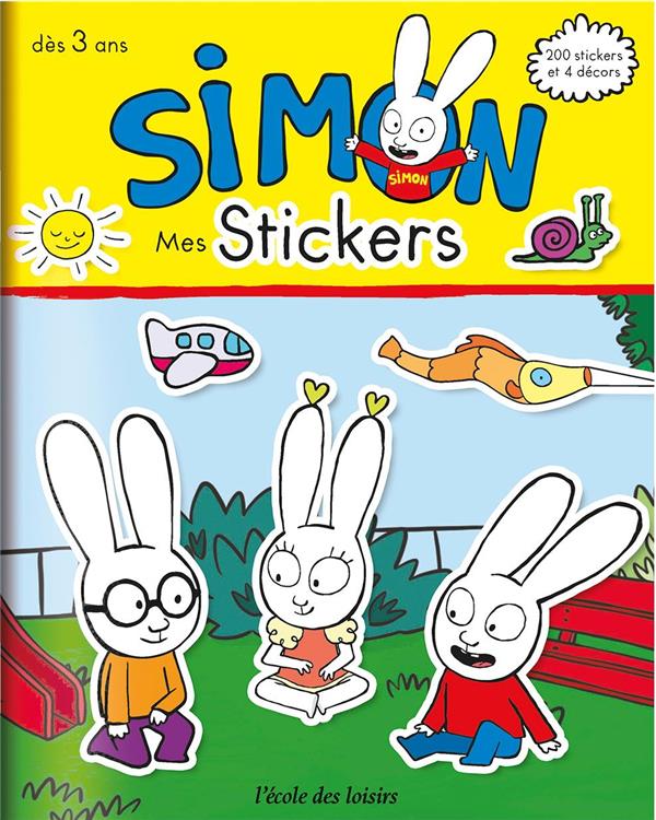 SIMON - MON CAHIER DE STICKERS