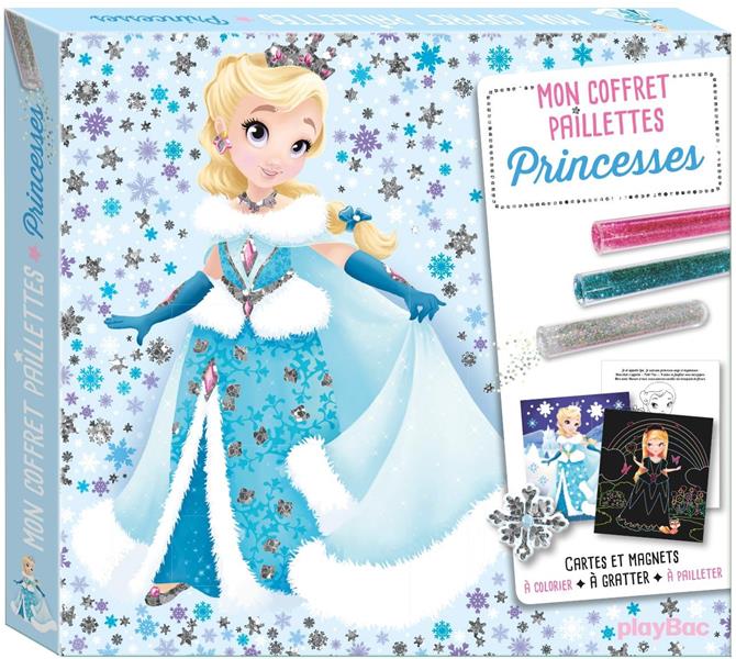 MON COFFRET PAILLETTES - PRINCESSES