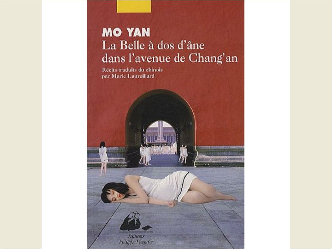 LA BELLE A DOS D'ANE DANS L'AVENUE DE CHANG'AN