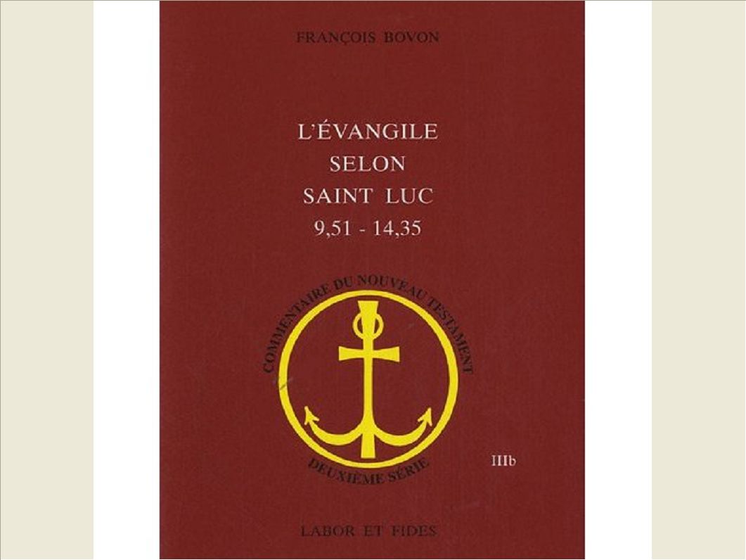 L'EVANGILE SELON SAINT LUC - TOME 2:  9, 51-14, 35