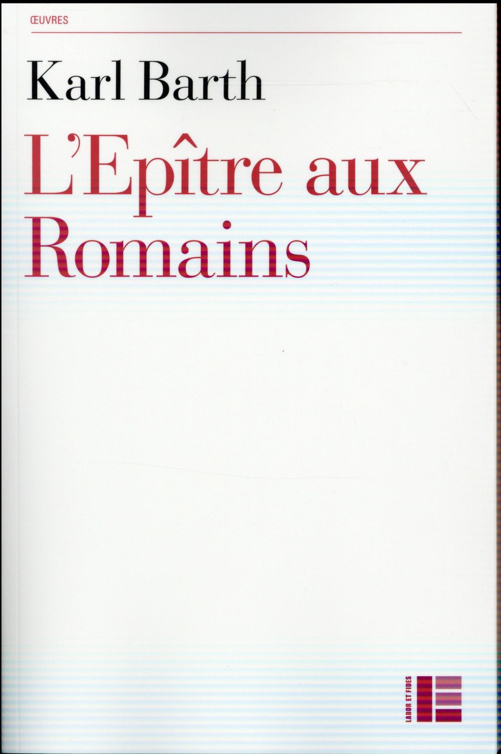 L'EPITRE AUX ROMAINS
