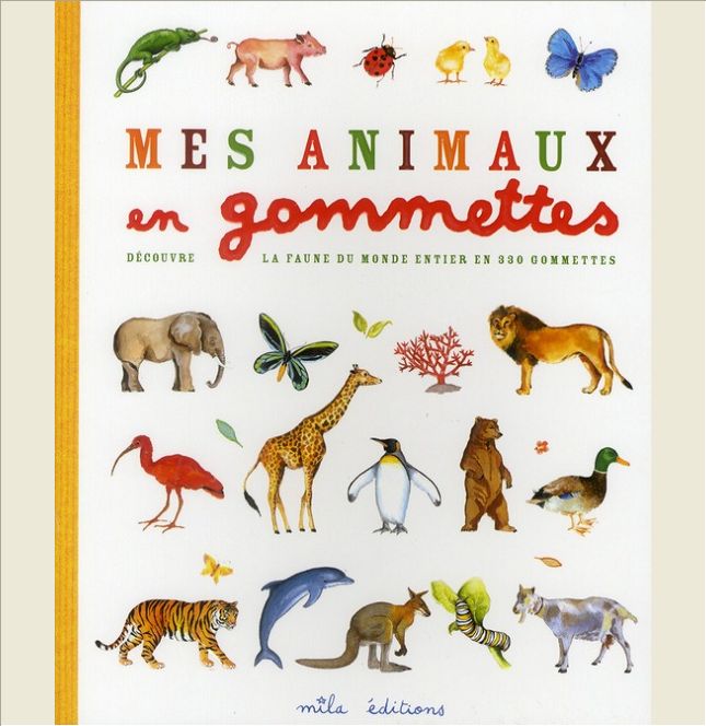 MES ANIMAUX EN GOMMETTES