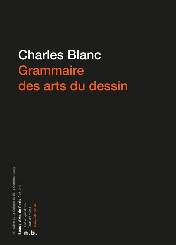 GRAMMAIRE DES ARTS DU DESSIN