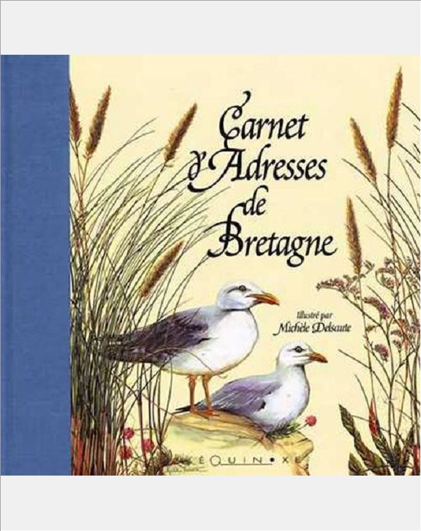 CARNET D ADRESSES DE BRETAGNE GRAND FORMAT