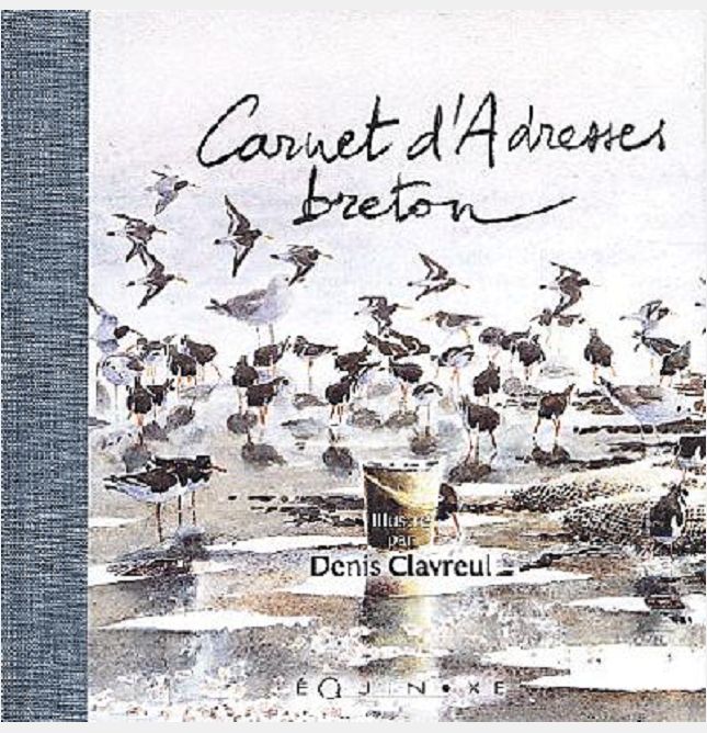 CARNET D ADRESSES BRETON PETIT FORMAT BLEU