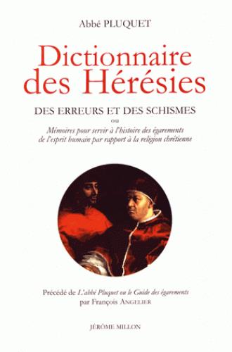 DICTIONNAIRE DES HERESIES