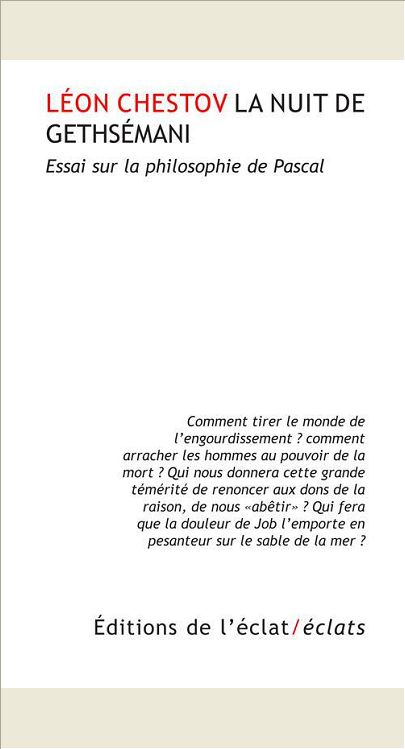 LA NUIT DE GETSHEMANI