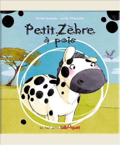 PETIT ZEBRE A POIS