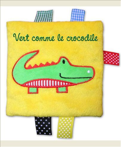 LES COULEURS DES TOUT PETITS - VERT COMME LE CROCODILE