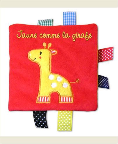 LES COULEURS DES TOUT PETITS - JAUNE COMME LA GIRAFE