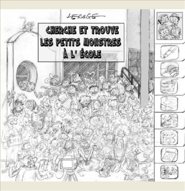 LES P'TITS MONSTRES A L'ECOLE