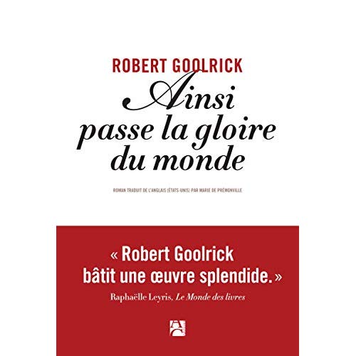 AINSI PASSE LA GLOIRE DU MONDE