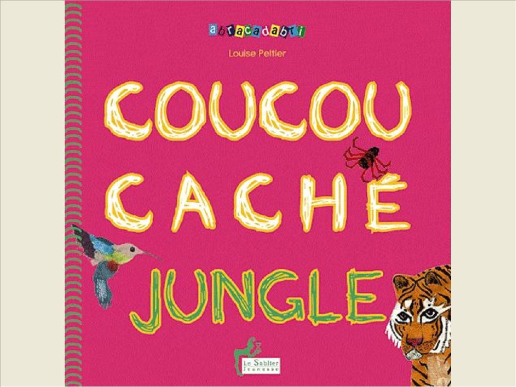 COUCOU CACHE JUNGLE LIVRE