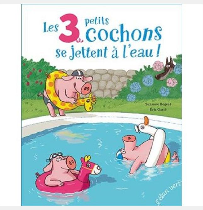 LES TROIS PETITS COCHONS SE JETTENT A L'EAU !