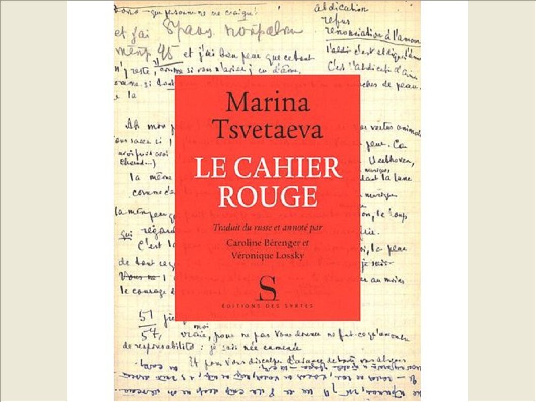 LE CAHIER ROUGE
