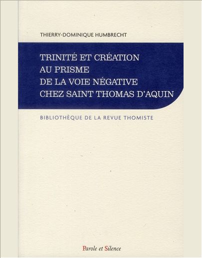 TRINITE ET CREATION AU PRISME DE LA VOIE NEGATIVE