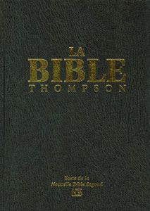 LA BIBLE THOMPSON NBS (NOUVELLE BIBLE SEGOND) AVEC ONGLETS