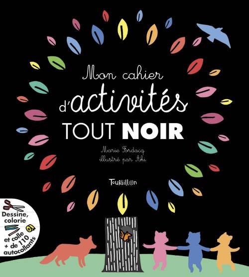 MON CAHIER D'ACTIVITES TOUT NOIR
