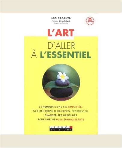 L'ART D'ALLER A L'ESSENTIEL