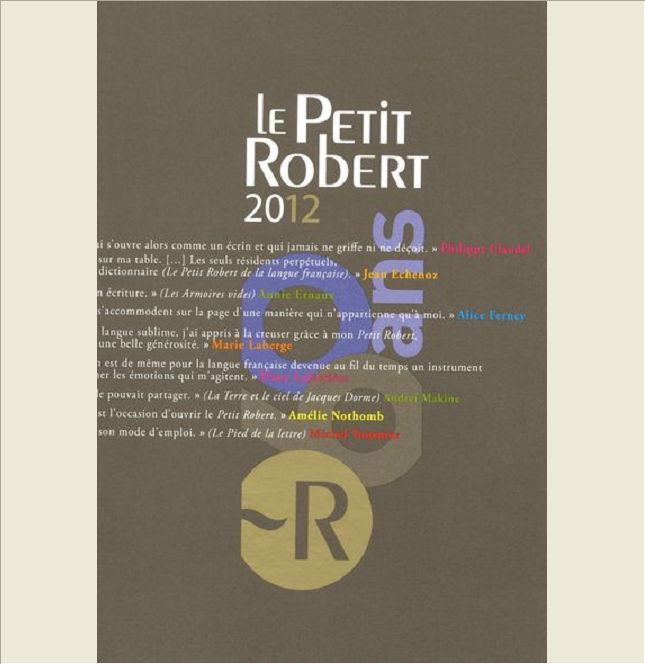 PETIT ROBERT 2012 COFFRET