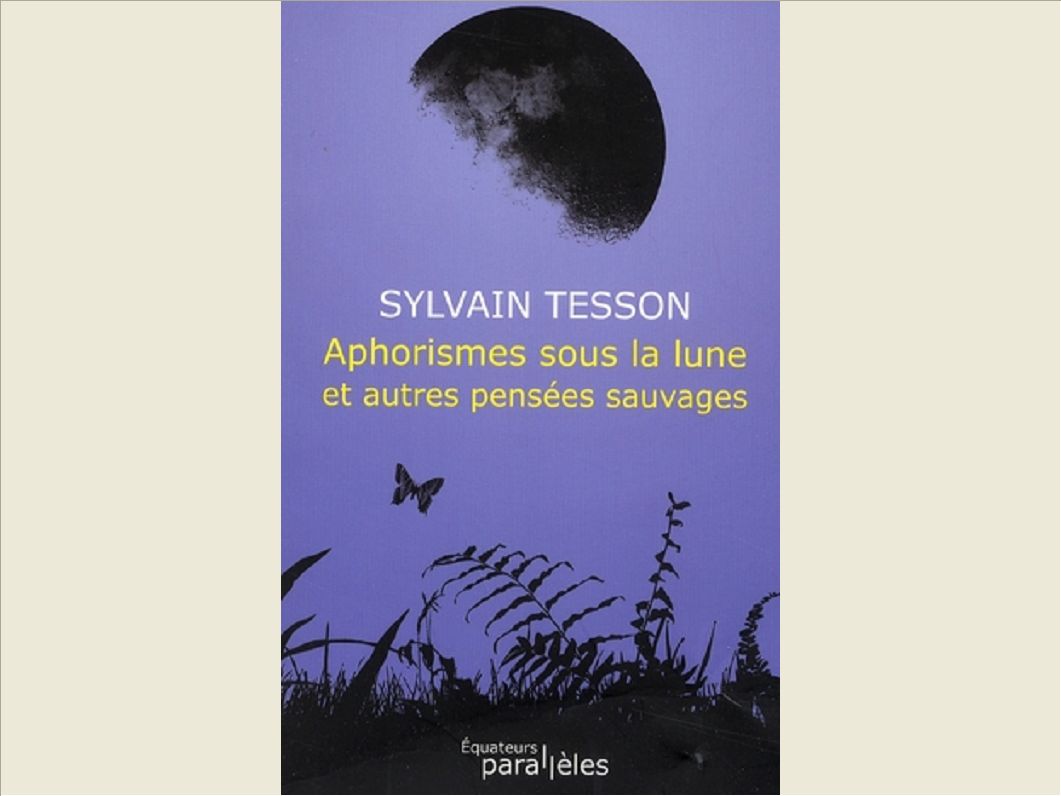 APHORISMES SOUS LA LUNE ET AUTRES PENSEES SAUVAGES