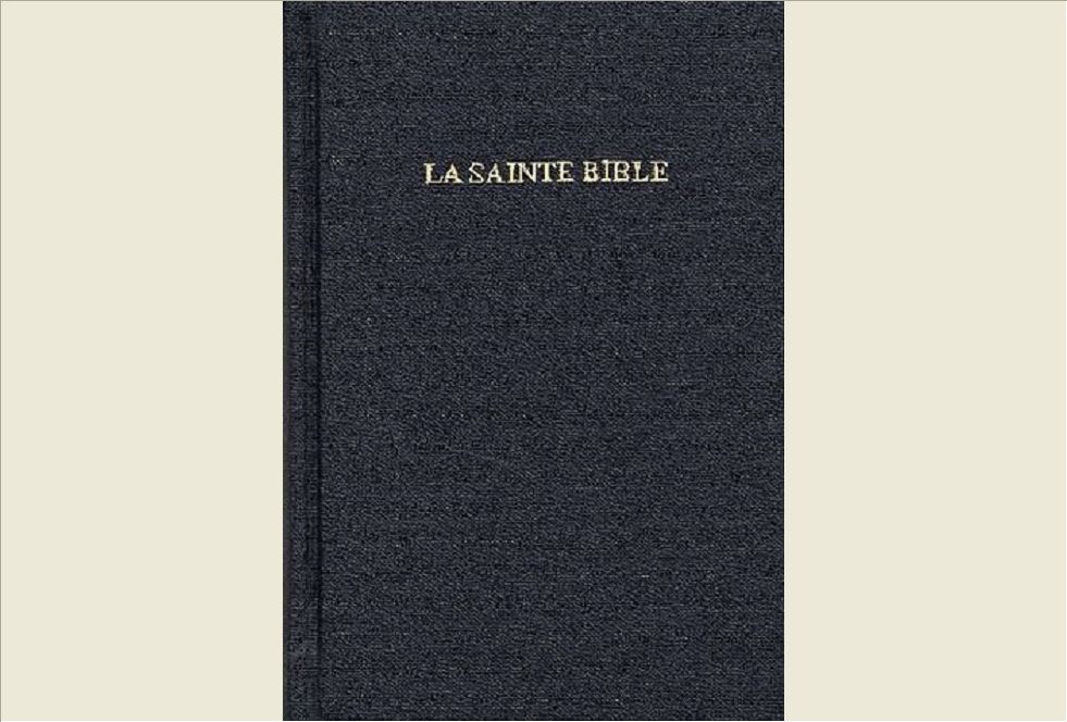 LA SAINTE BIBLE