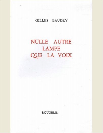 NULLE AUTRE LAMPE QUE LA VOIX
