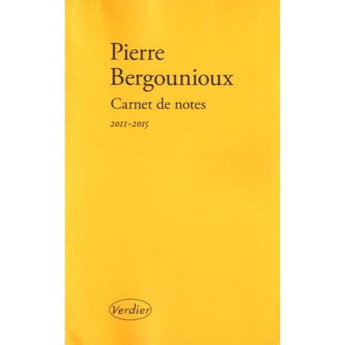 CARNET DE NOTES