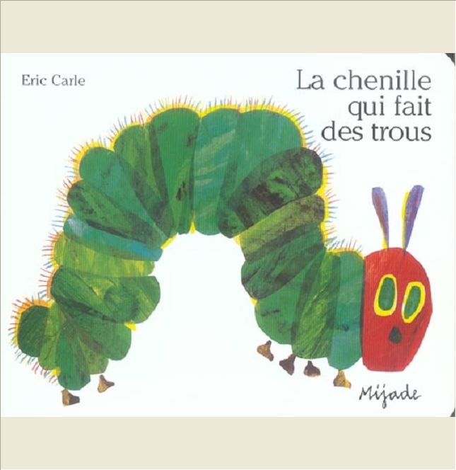 CHENILLE QUI FAIT DES TROUS - CARTONNE - NED