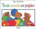 TROIS SOURIS EN PAPIER