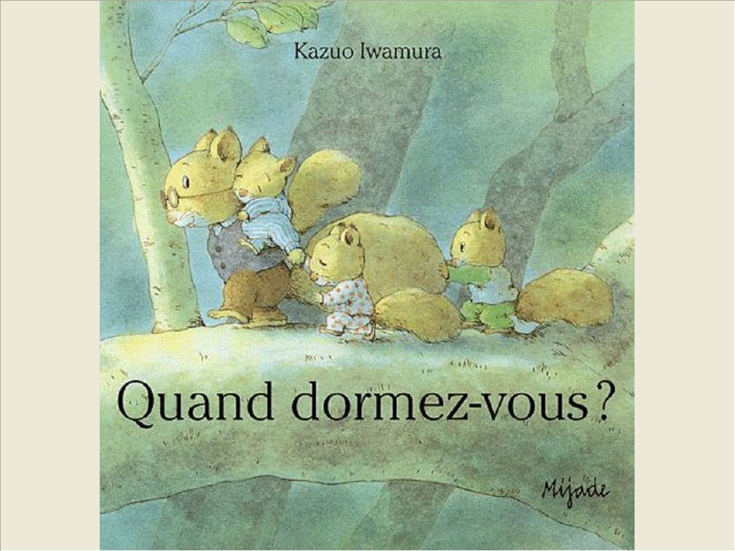 NIC NAC NOC QUAND DORMEZ-VOUS