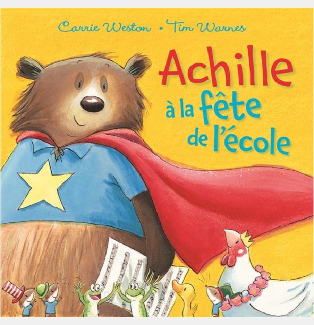 ACHILLE A LA FETE DE L'ECOLE