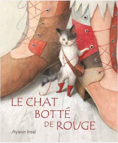 CHAT BOTTE DE ROUGE