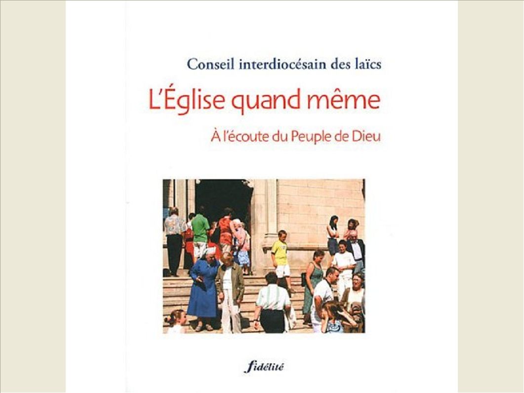L'EGLISE QUAND MEME