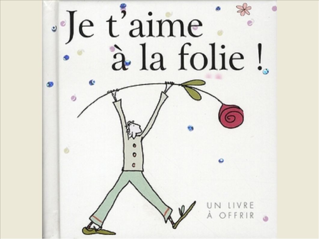 JE T'AIME A LA FOLIE