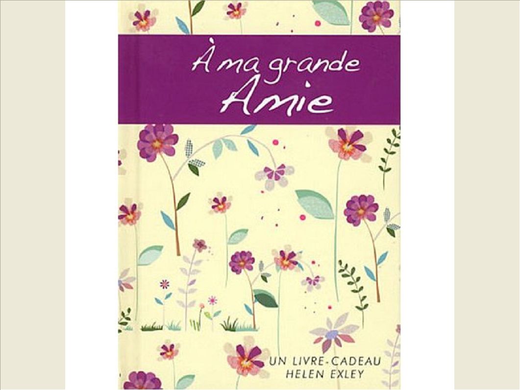 A MA GRANDE AMIE