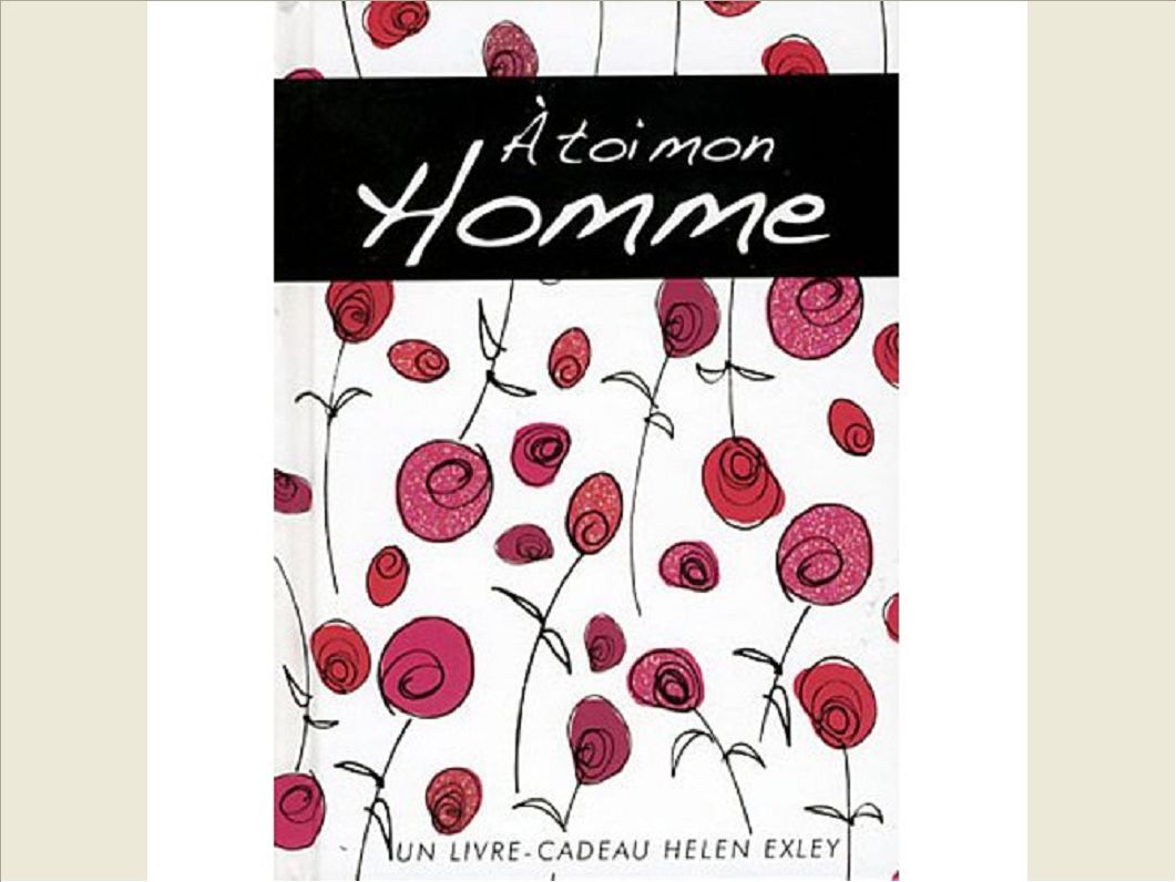 A TOI MON HOMME