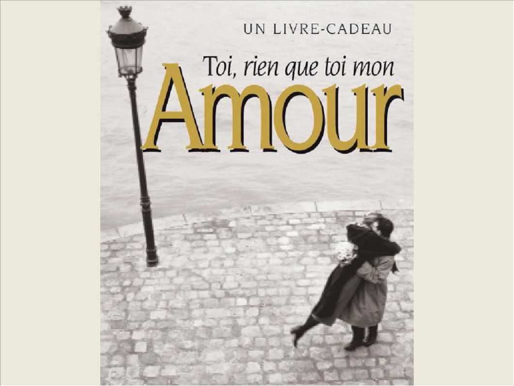 TOI, RIEN QUE TOI MON AMOUR