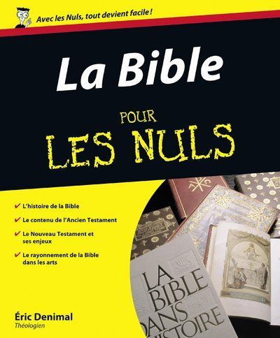 BIBLE POUR LES NULS (LA)