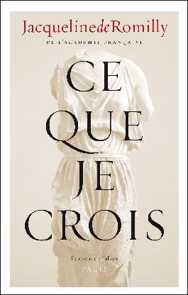 CE QUE JE CROIS