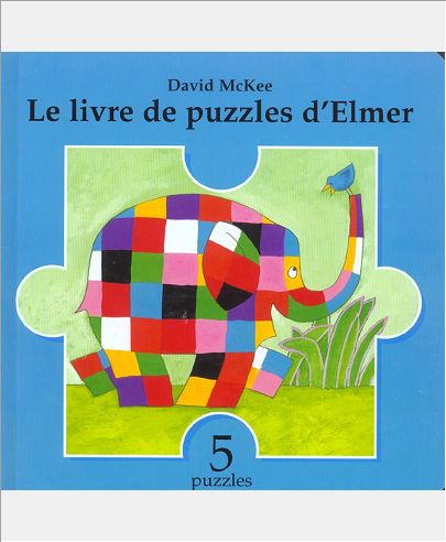 LIVRE DE PUZZLES D ELMER (LE)