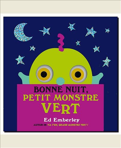 BONNE NUIT PETIT MONSTRE VERT