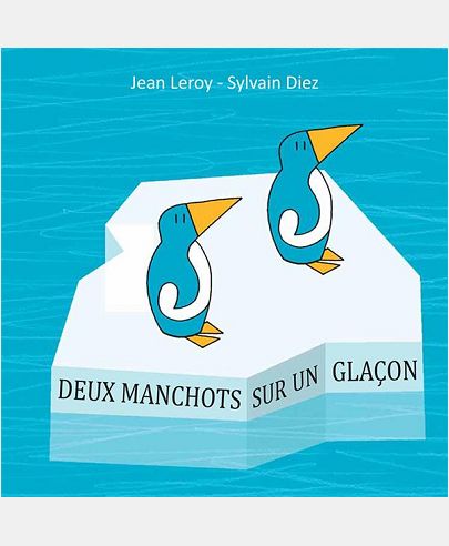 DEUX MANCHOTS SUR UN GLACON