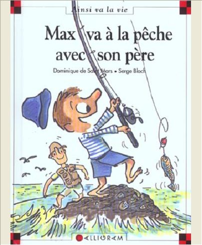 N 63 MAX VA A LA PECHE AVEC SON PERE