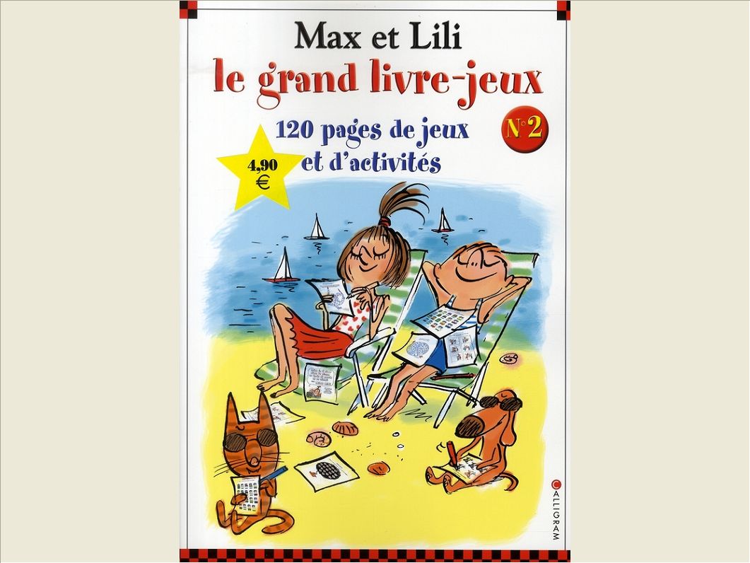 LE GRAND LIVRE JEUX MAX ET LILI N 2