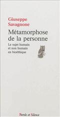 METAMORPHOSE DE LA PERSONNE