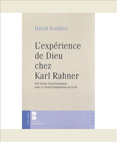 L'EXPERIENCE DE DIEU CHEZ KARL RAHNER