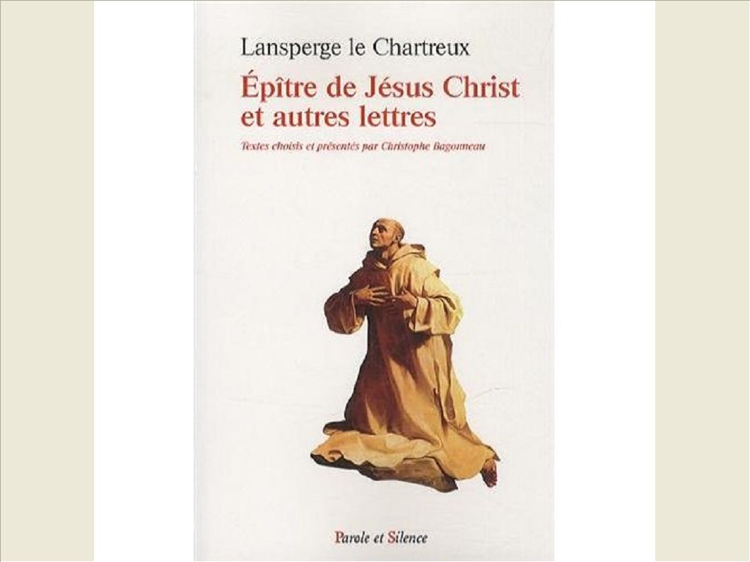EPITRE DE JESUS ET AUTRES LETTRES