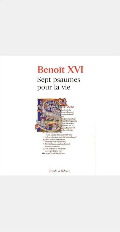 SEPT PSAUMES POUR LA VIE